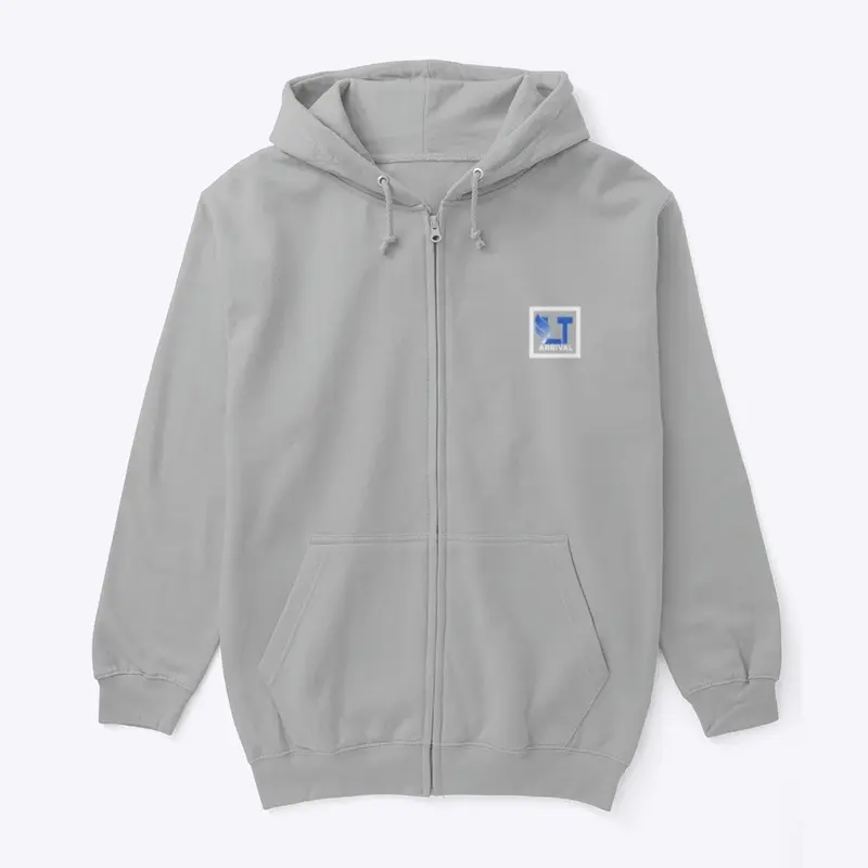 Unisex Logo Full Zip Hoodie 