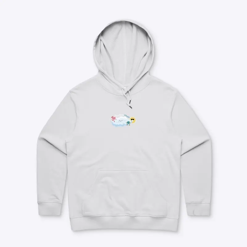 Positive Vibes Womens Hoodie